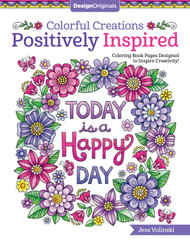 Colorful Creations Positively Inspired Coloring Book