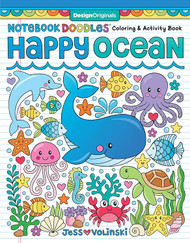 Notebook Doodles Happy Ocean: Coloring & Activity Book