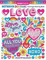 Notebook Doodles Love: Coloring & Activity Book