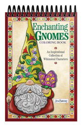 Jim Shore Enchanting Gnomes Coloring Book: An Inspirational