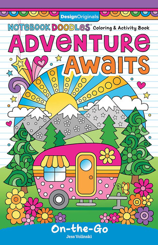 Notebook Doodles Adventure Awaits! Coloring and Activity Book