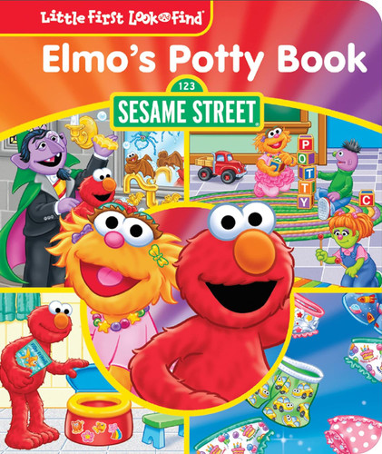 Sesame Street Elmo Zoe Count and More! Elmos Potty Book Little First
