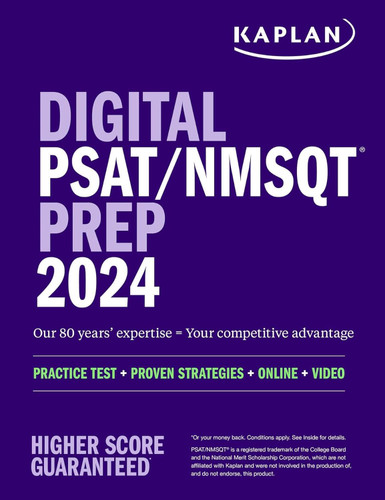 Digital PSAT/NMSQT Prep 2024 with 1 Full Length Practice Test