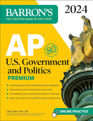 AP U.S. Government and Politics Premium 2024: 6 Practice Tests