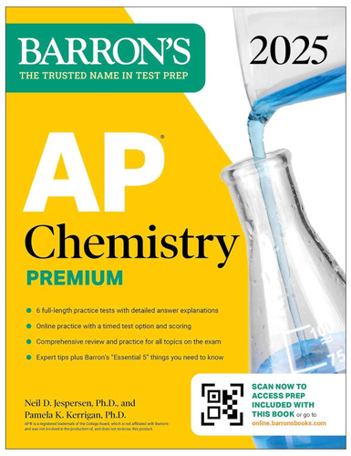 AP Chemistry Premium 2025: 6 Practice Tests