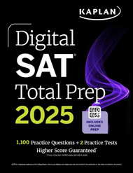 Digital SAT Total Prep 2025 with 2 Full Length Practice Tests 1 000+