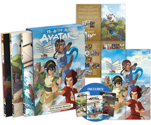 Avatar: The Last Airbender Team Avatar Treasury Boxed Set