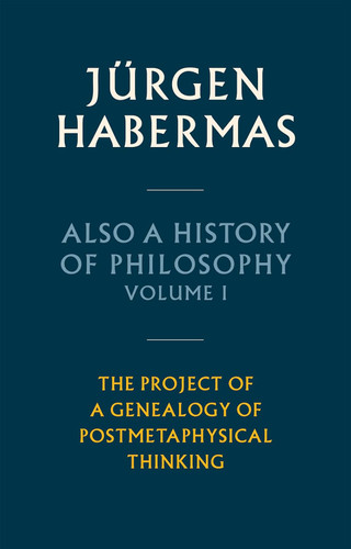 Also a History of Philosophy Volume 1: The Project of a Genealogy of