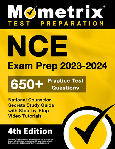 NCE Exam Prep 2023-2024 - 650+ Practice Test Questions National
