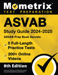 ASVAB Study Guide 2024-2025 - 5 Full-Length Practice Tests ASVAB Prep