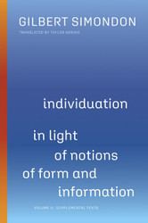 Individuation in Light of Notions of Form and Information: Volume II: