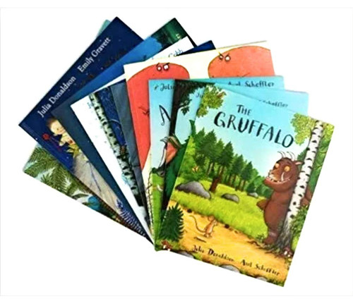 Julia Donaldson 10 Book Collection Set The Gruffalo The Gruffalo's