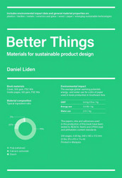 Better Things: Materials for Sustainable Product Design