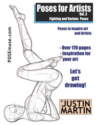 Poses for Artists Volume 3 - Fighting and Various Poses