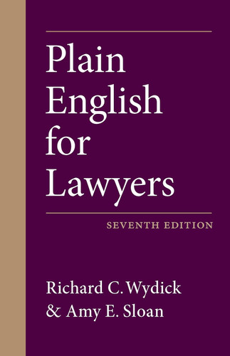 Plain English for Lawyers