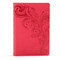 KJV Large Print Personal Size Reference Bible Pink LeatherTouch Red