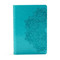 KJV Large Print Personal Size Reference Bible Teal Leathertouch Red