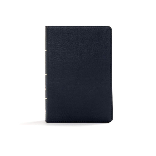 KJV Compact Reference Bible Black LeatherTouch Red Letter Pure