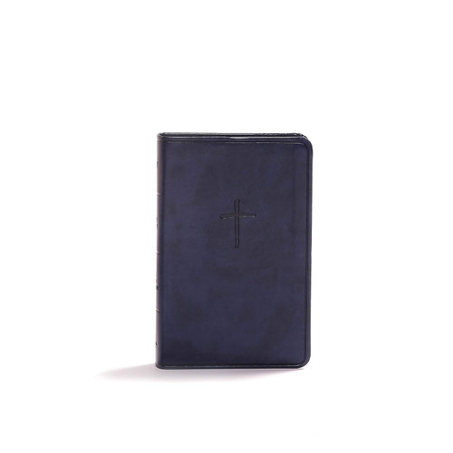KJV Compact Bible Value Edition Navy LeatherTouch Red Letter Pure