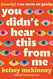 You Didn't Hear This From Me: (Mostly) True Notes on Gossip
