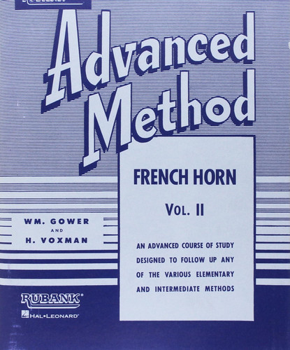 Rubank Advanced Method - French Horn in F or E-flat Vol. 2