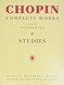 Studies: Chopin Complete Works Vol. II (Chopin Complete Works 2)