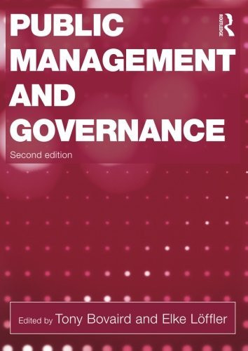 Public management and governance bovaird pdf