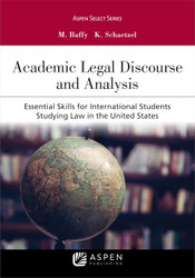 Aspen Select Series Academic Legal Discourse and Analysis