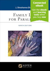 Family Law for Paralegals 9E (Aspen Paralegal Series)