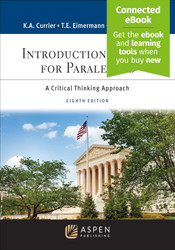 Introduction to Law for Paralegals: A Critical Thinking Approach