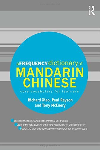 Frequency Dictionary Of Mandarin Chinese