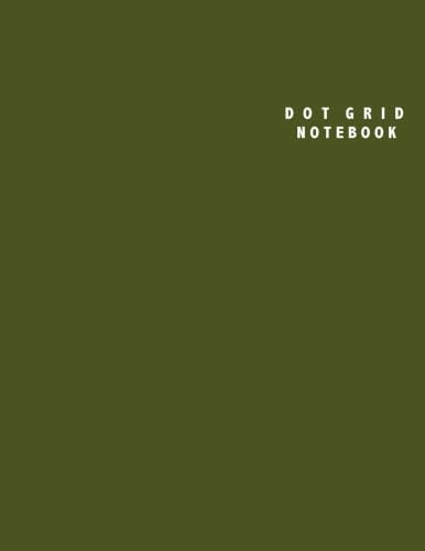 Dot Grid Notebook: Large