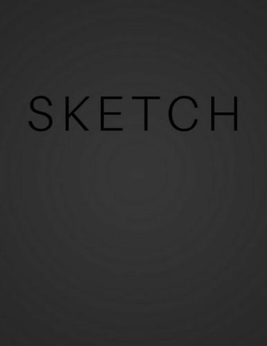 Sketch - Art Sketch Book / Black Notebook: