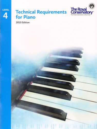 TRP04 - Royal Conservatory Technical Requirements for Piano Level 4