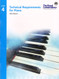 TRP04 - Royal Conservatory Technical Requirements for Piano Level 4