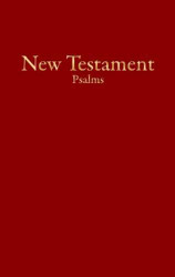 KJV Economy New Testament with Psalms Burgundy Trade Paper