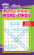 Take Along Large Print Word Finds- Word Search Puzzle Book