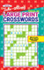 Take Along Large Print Crosswords-Puzzle Book