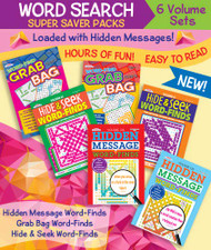 KAPPA Super Saver Word Search Puzzle Pack-Set of 6 Full Size Word