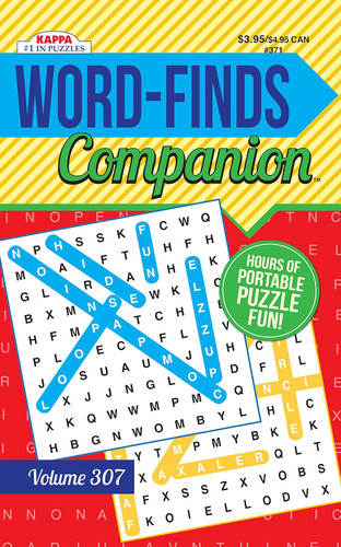 Companion Word-Finds Puzzle Book-Word Search Volume 307