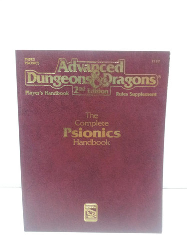 Complete Psionics Handbook