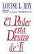 El Poder Esta Dentro De Ti