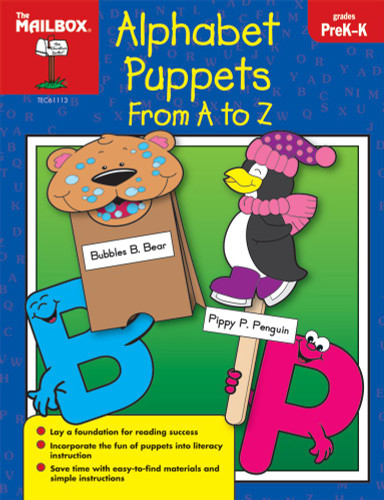 Alphabet Puppets A to Z (PreK-K)