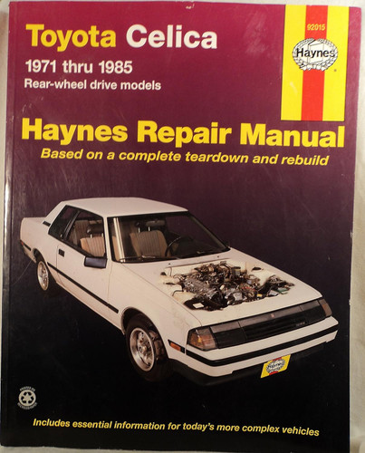 Toyota Celica '71'85 (Haynes Repair Manuals)