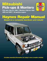 Mitsubishi Pickup & Montero '83'96 (Haynes Repair Manuals)