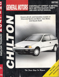 Chevrolet Metro/Sprint/Swift 1985-00 (Haynes Repair Manuals)