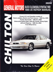 Chilton's General Motors Buick Oldsmobile Pontiac FWD 1985-05 Repair