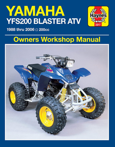 Yamaha YFS200 Blaster ATV (88 - 06) Haynes Repair Manual