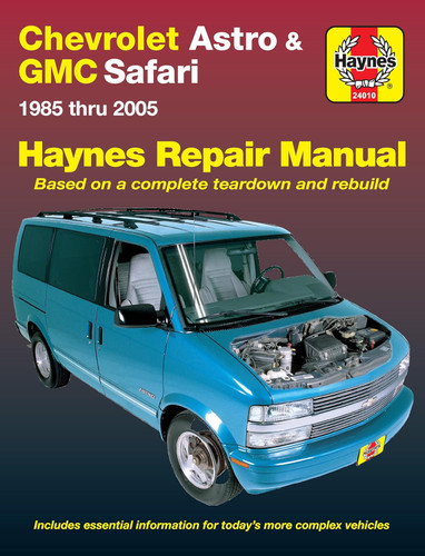 Chevrolet Astro and GMC Safari (85-05) Haynes Repair Manual