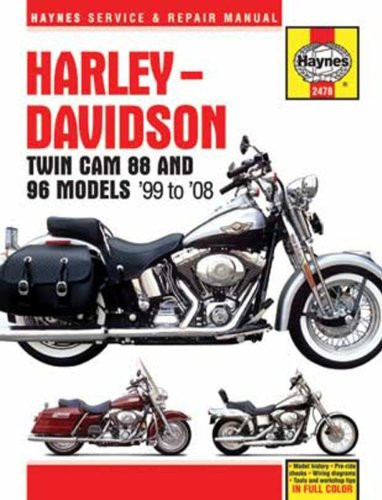 Haynes Service & Repair Manual Harley-Davidson Twin Cam 88 and 96